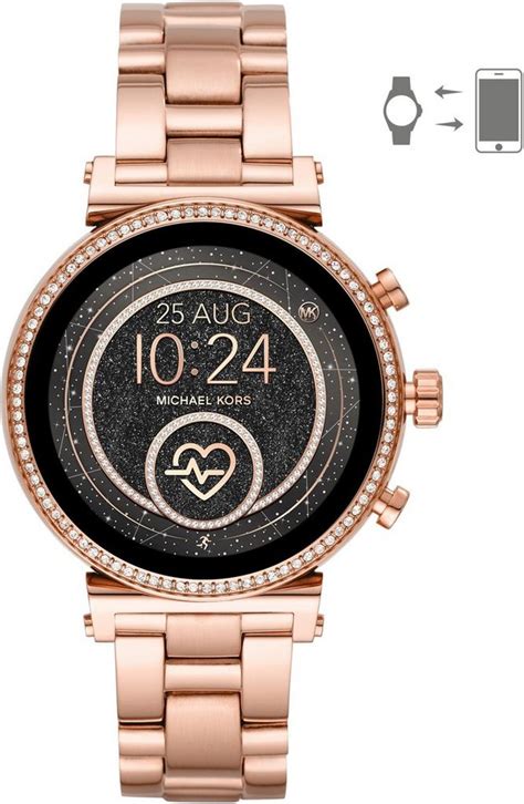 michael kors access damen touchscreen smartwatch sofie mkt5063 preiswert|Michael Kors Access Sofie Smartwatch MKT5062 .